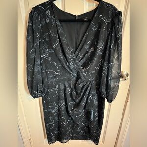 Halogen XL Short Navy w/ Floral Dress